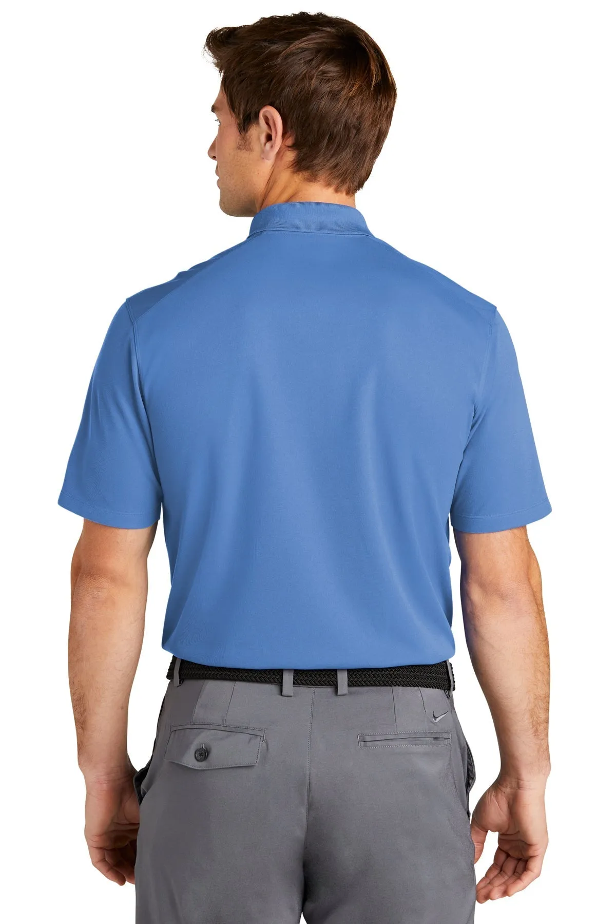 Nike Dri-FIT Micro Pique Customized Tall Polos, Valor Blue