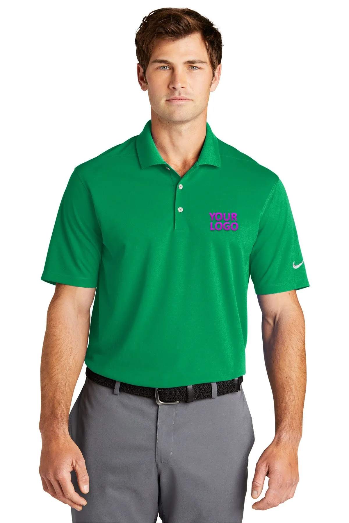 Nike Dri-FIT Polo, Lucid Green