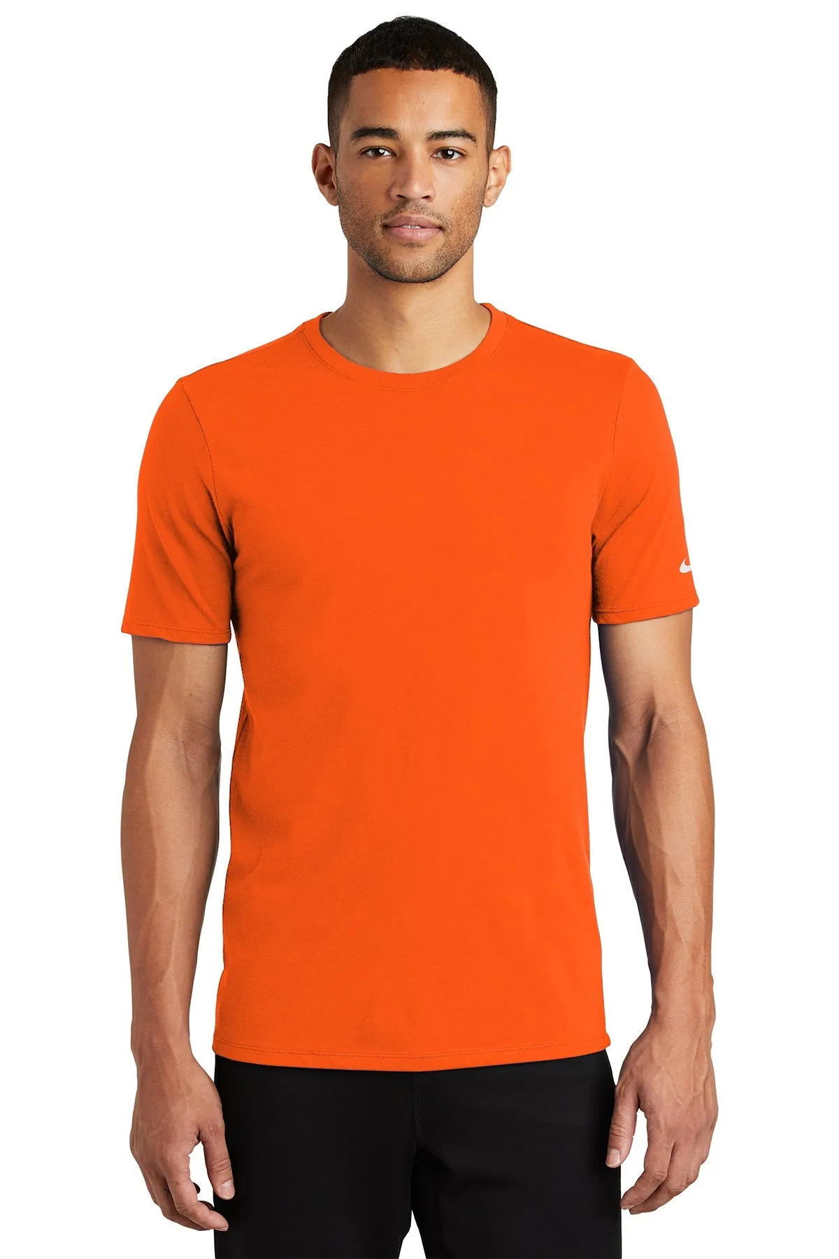 Nike DriFIT Cotton Poly Custom Tees, Brilliant Orange