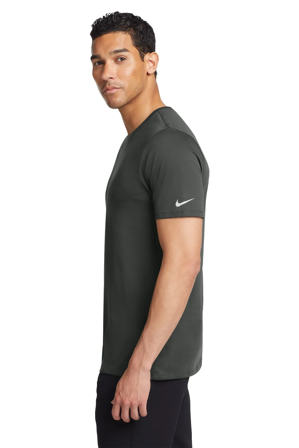 Nike DriFIT Cotton Poly Tee, Anthracite [ME Elecmetal]