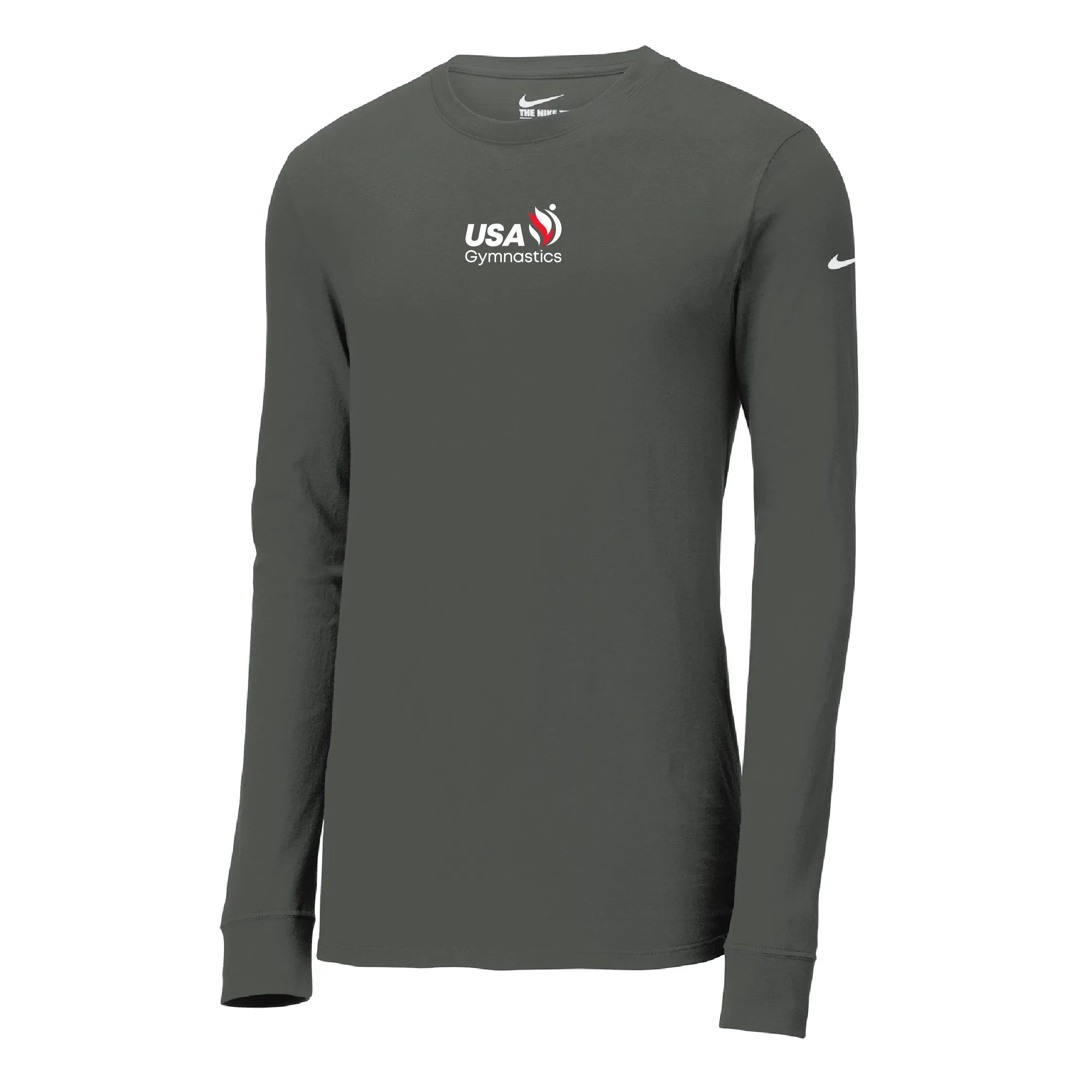 Nike USAG Dri-FIT Cotton/Poly Long Sleeve Tee (NKBQ5230)