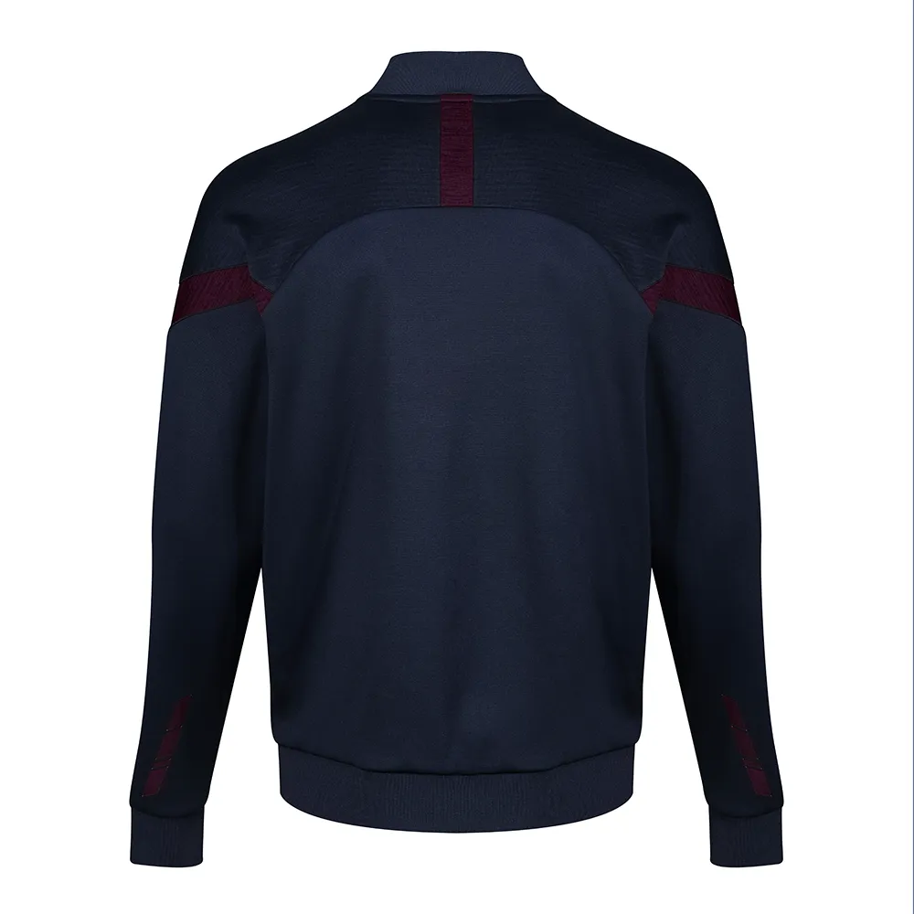 OSO Kinetic Track Jacket - Navy/Maroon