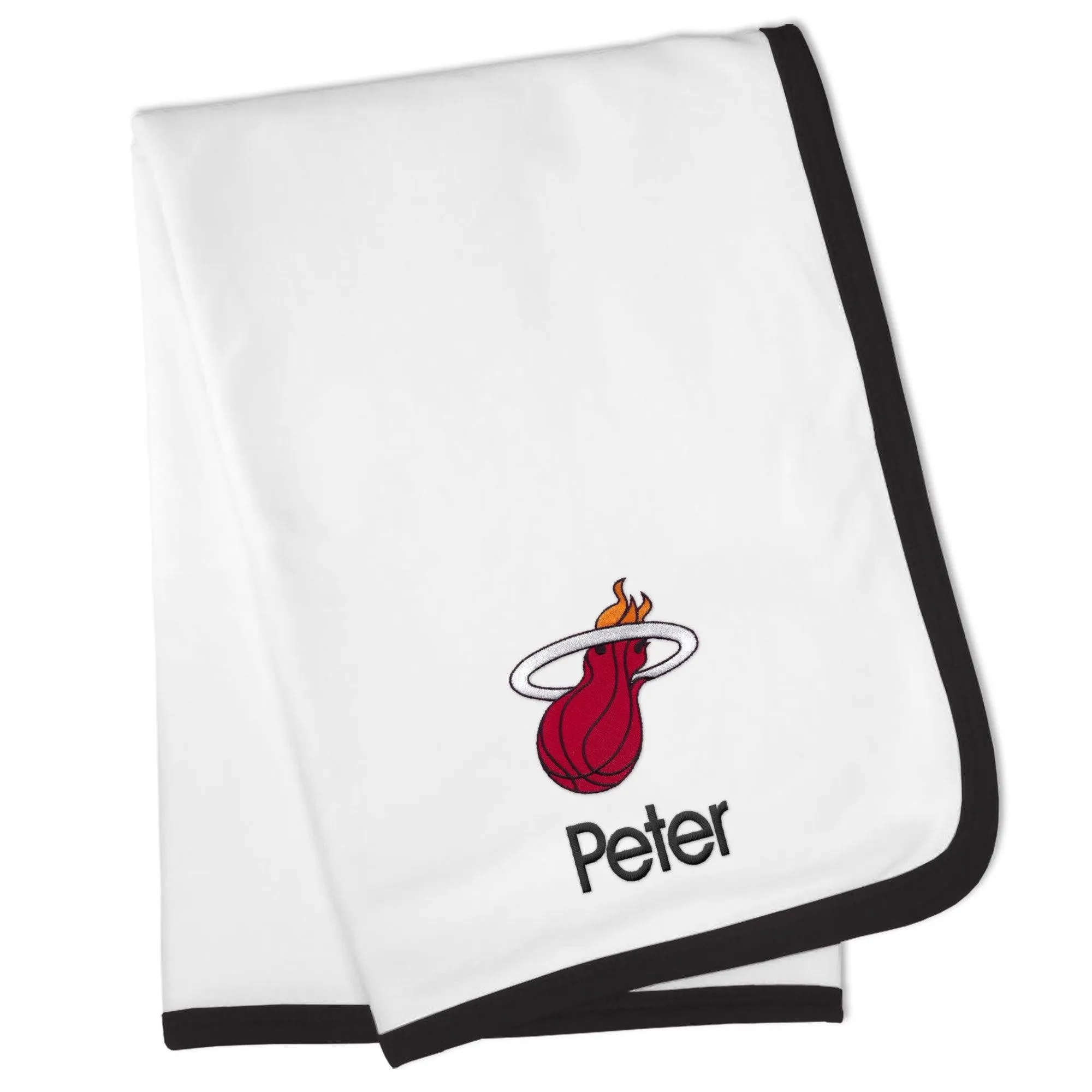 Personalized Miami Heat Blanket