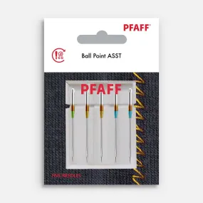 PFAFF® Ball Point Needles Assorted Sizes 5-Pack