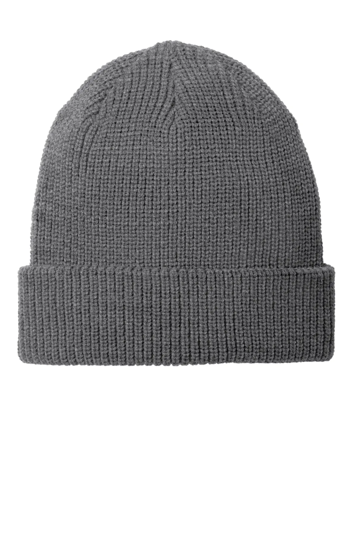 Port Authority Chunky Knit Custom Beanies, Grey Smoke Heather