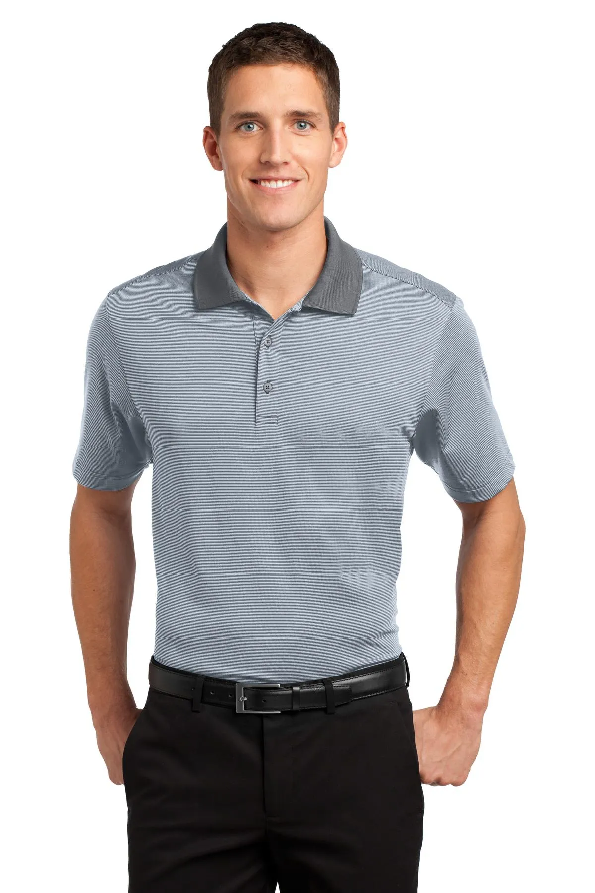 Port Authority® Fine Stripe Performance Polo. K558