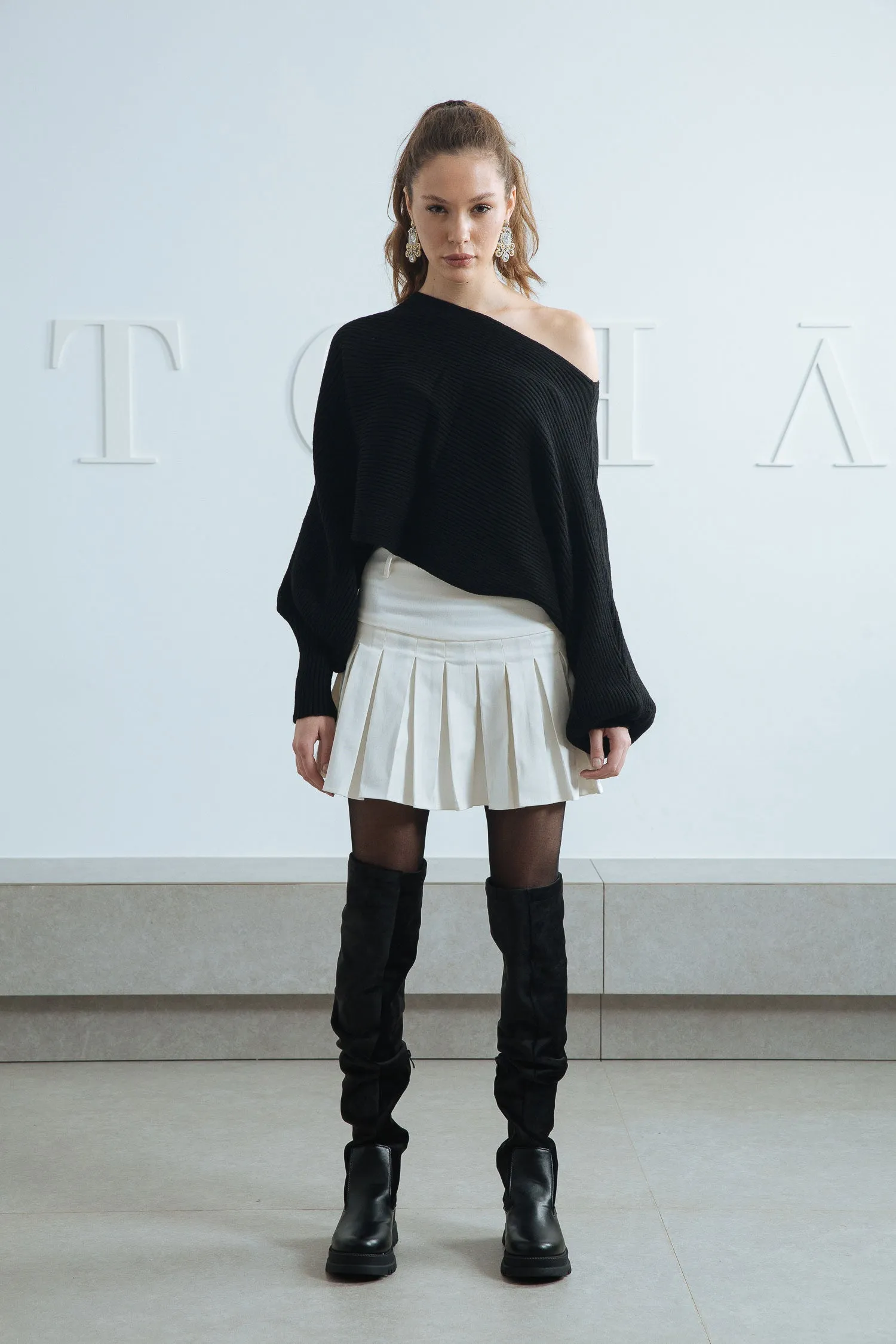 Puffed Sleeves Pullover - Mitcha Label