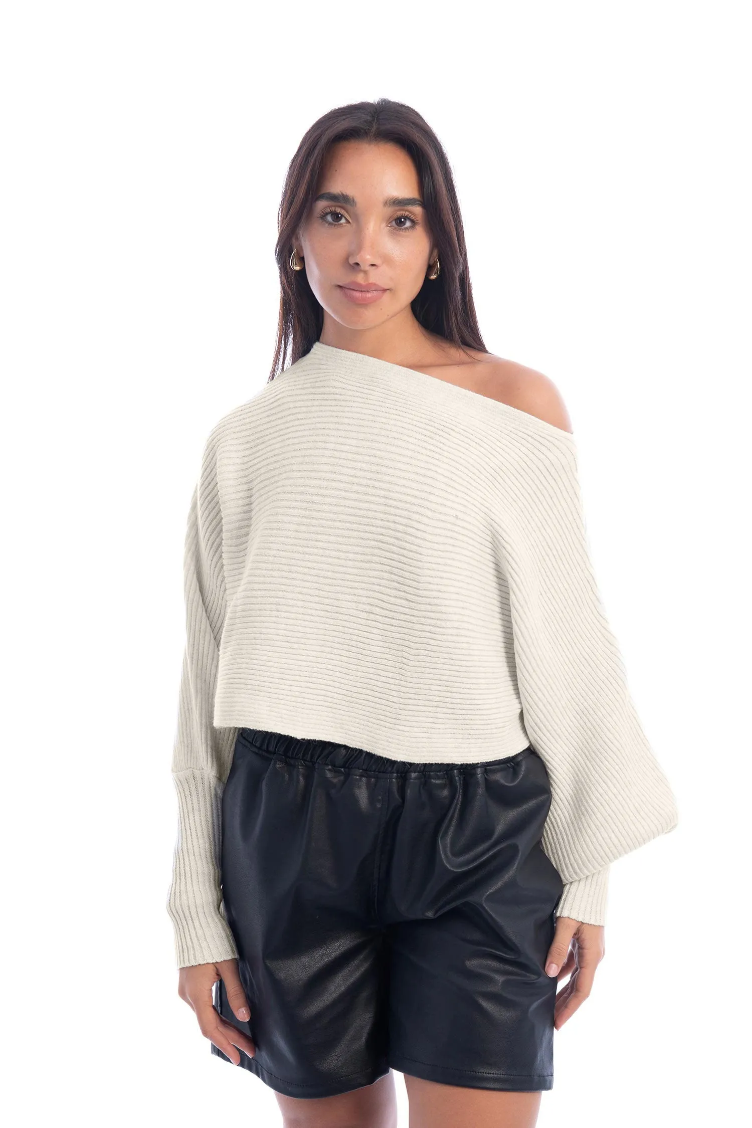 Puffed Sleeves Pullover - Mitcha Label