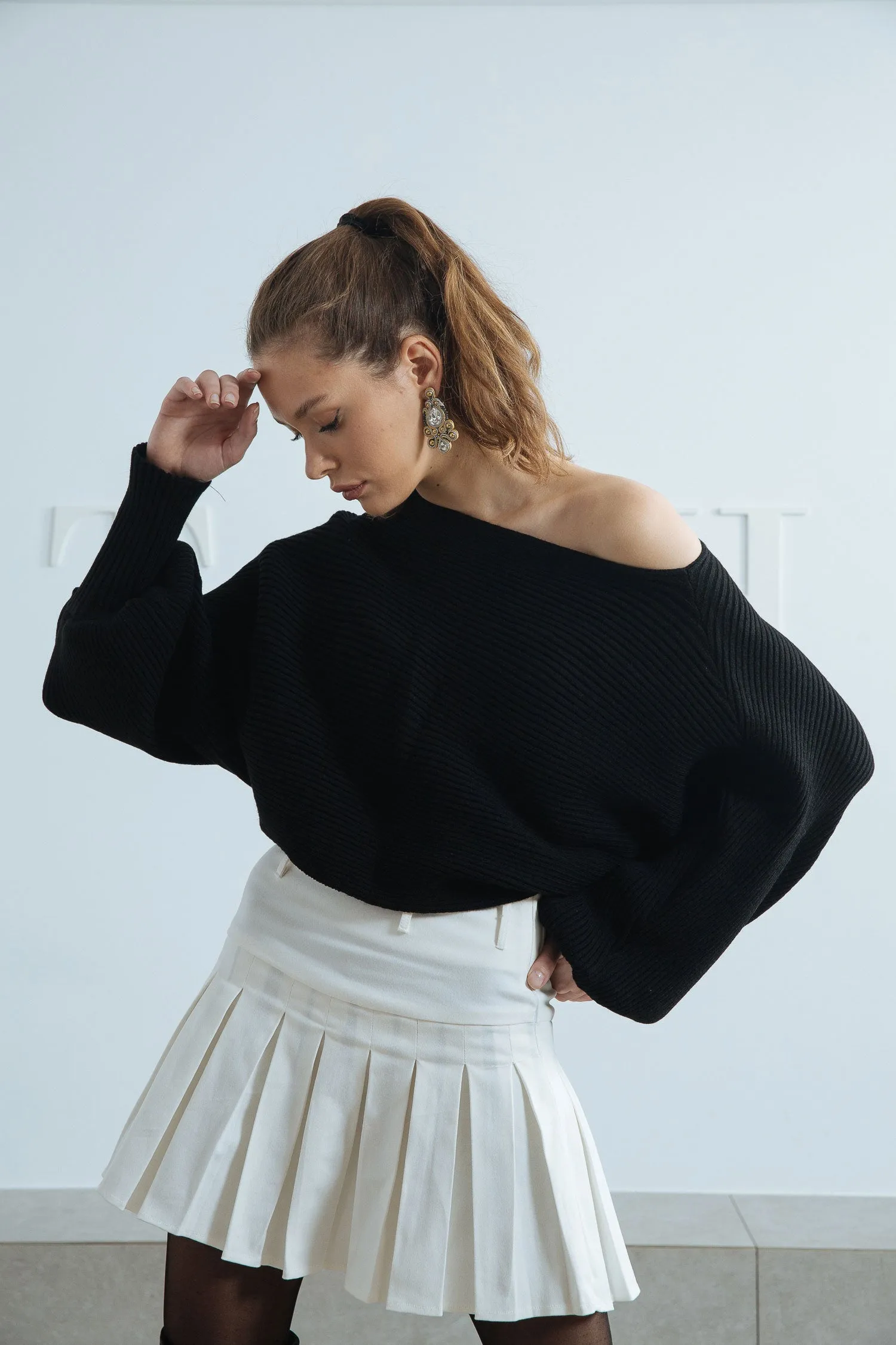 Puffed Sleeves Pullover - Mitcha Label