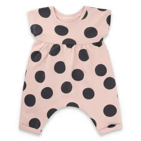 Retro Polkas-UK-Baby Girl Romper