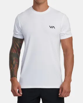 RVCA Sport Vent Performance Tee - White