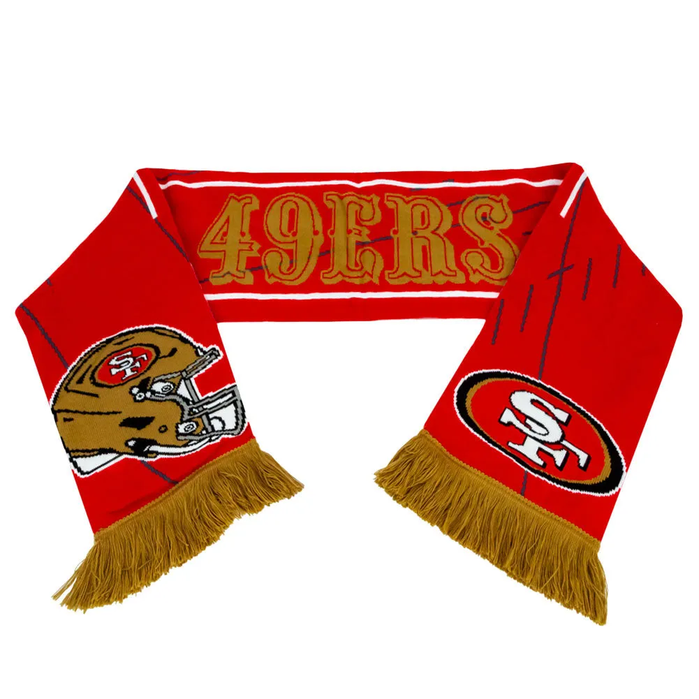 San Francisco 49ers HD Jacquard Scarf