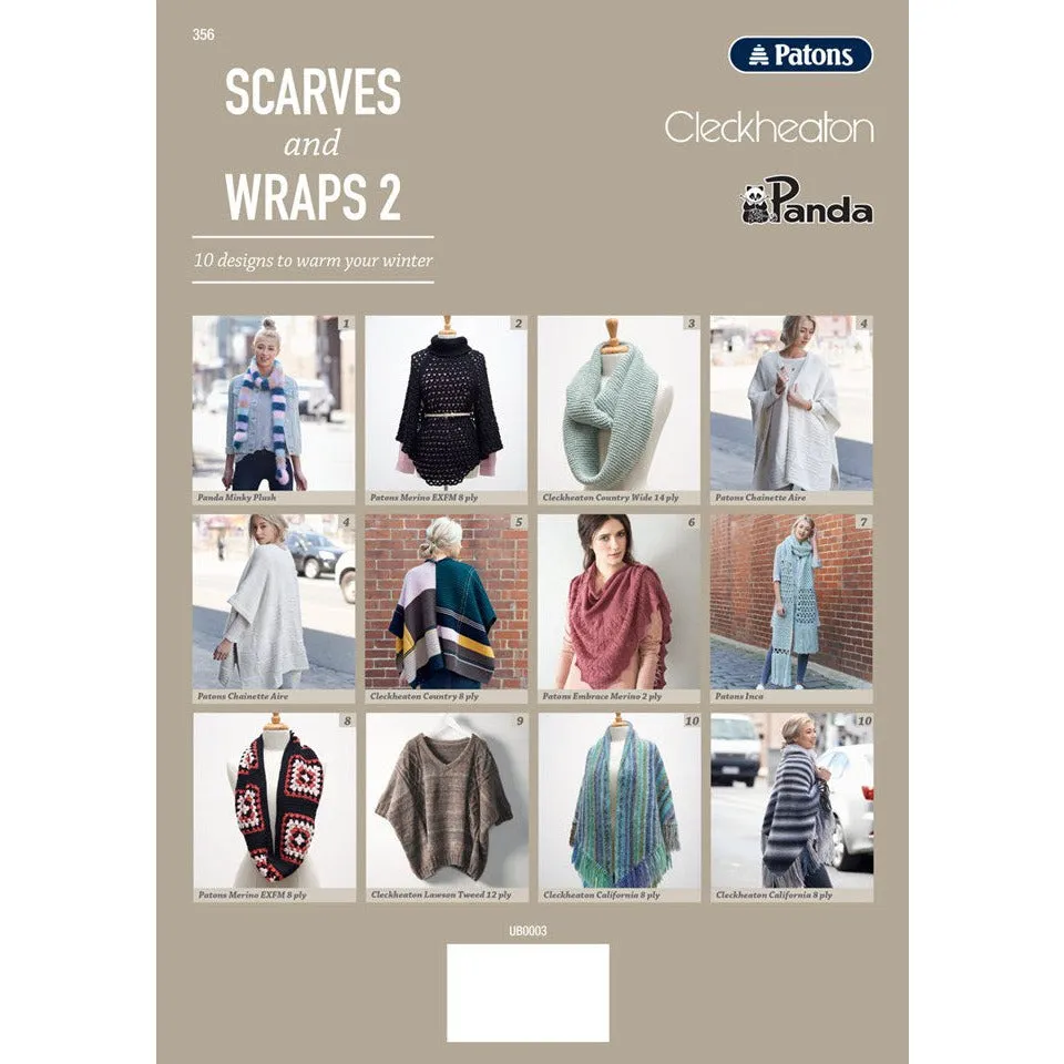 Scarves and Wraps 2 Book 356