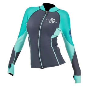 Scubapro Everflex 1.5 MM Long Sleeve Womens Top Scuba Diving Wetsuit