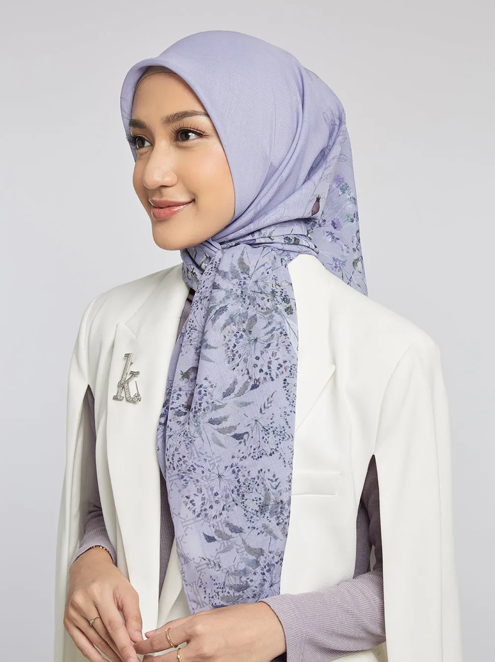 SENARA SIGNATURE SCARF FAIRY LAVENDER