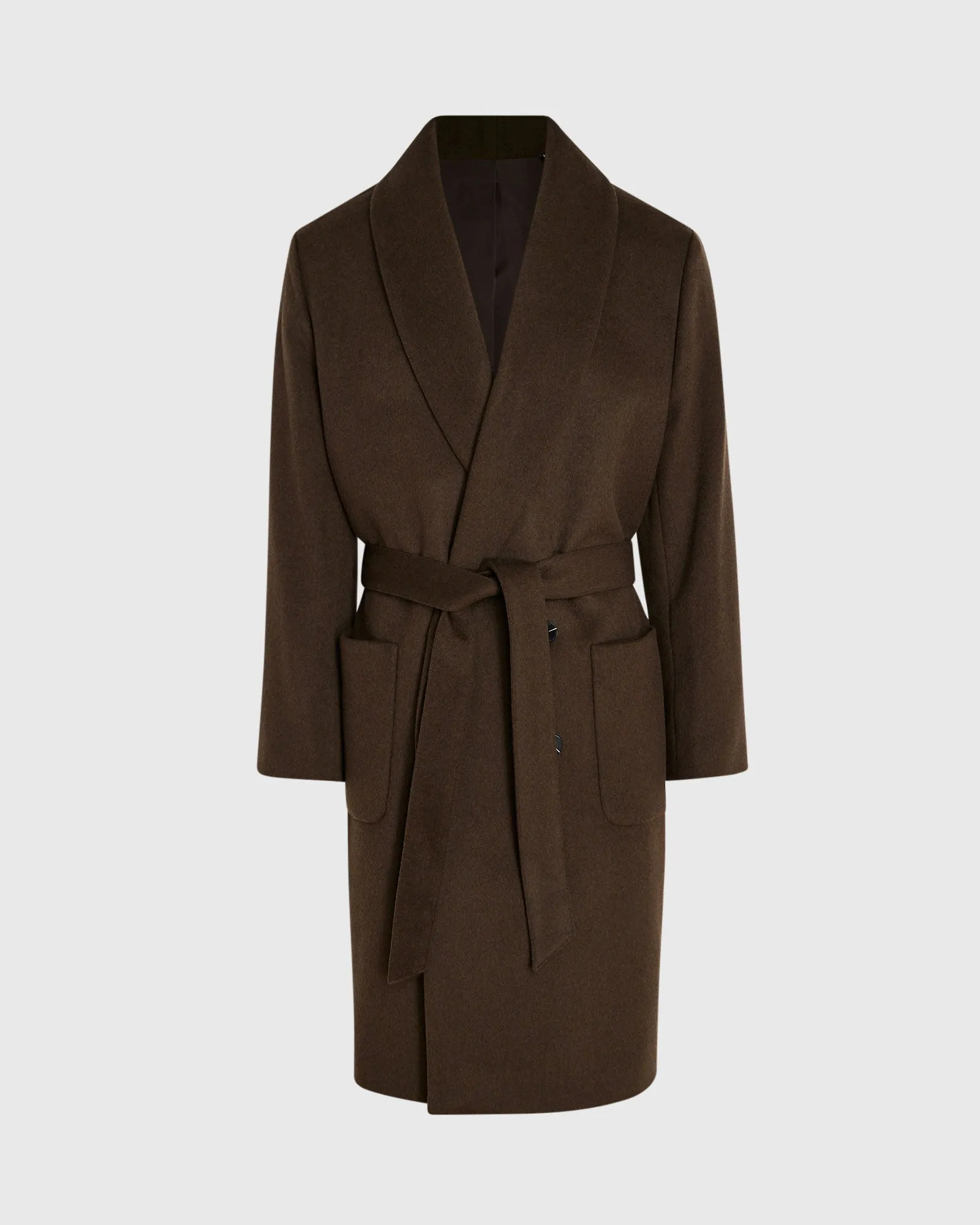 Shawl-Collar Coat