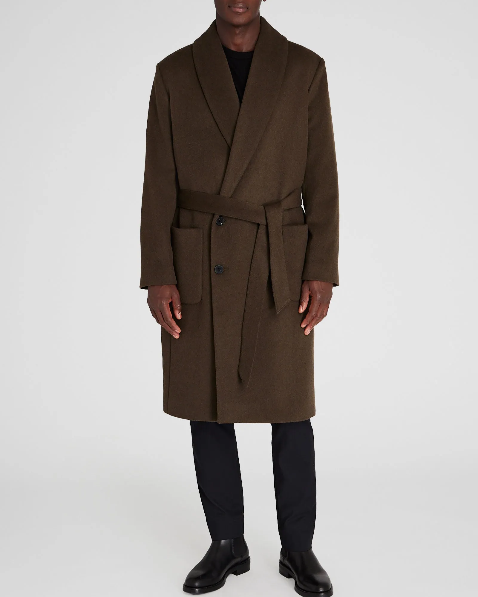 Shawl-Collar Coat