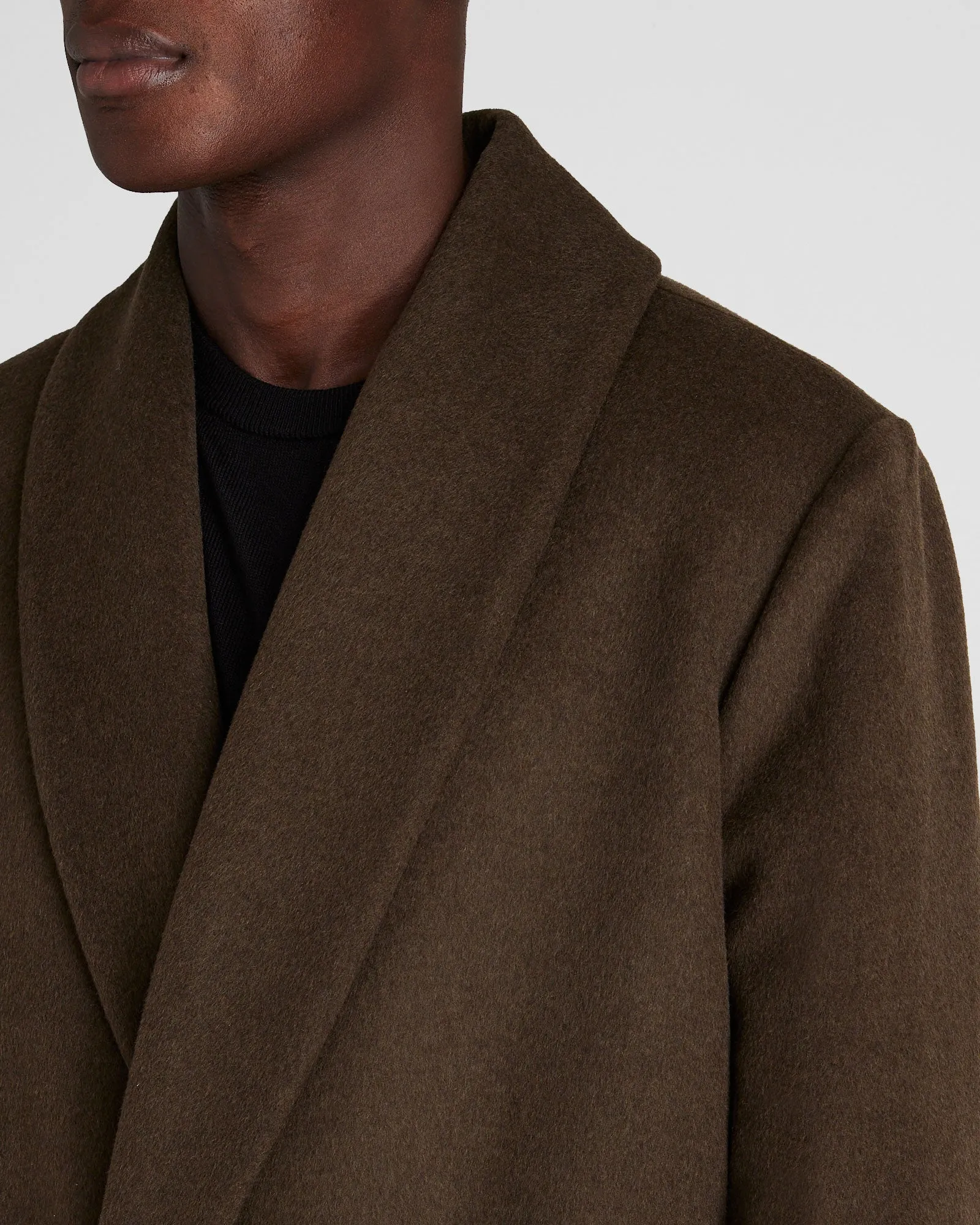 Shawl-Collar Coat