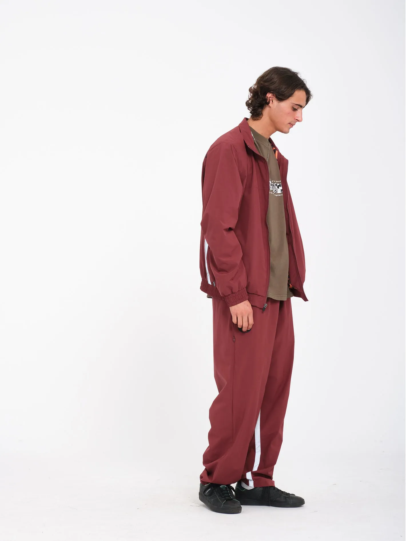 Skate Vitals Remy S Track Jacket - Merlot