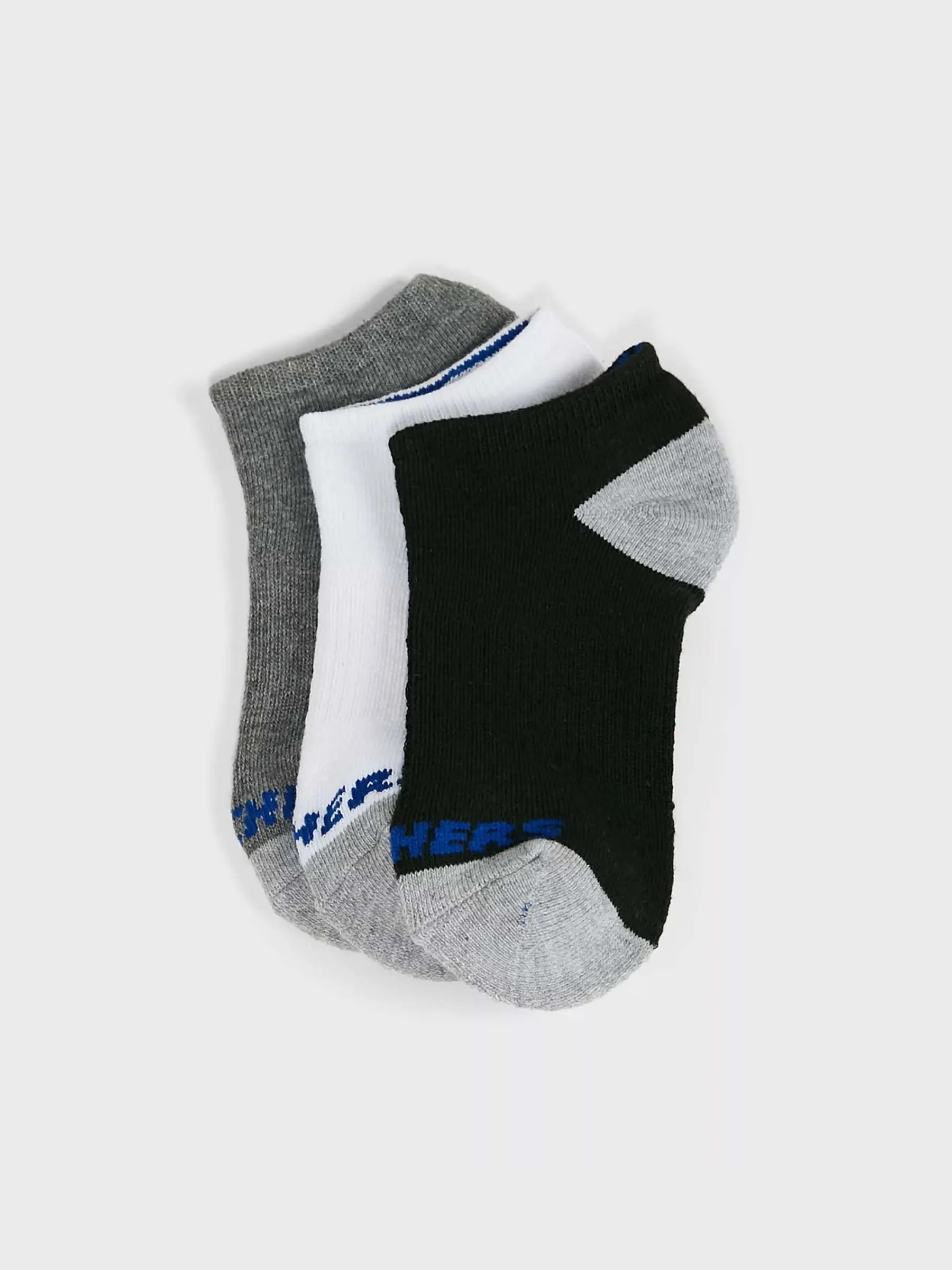 Skechers Boys 3 Pack 360 Cushion Socks