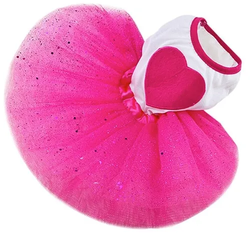 Sparkle Heart Tutu Dress