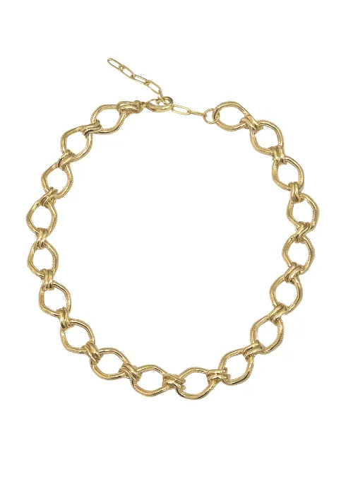 Stacee Gold  Chunky Chain Necklace