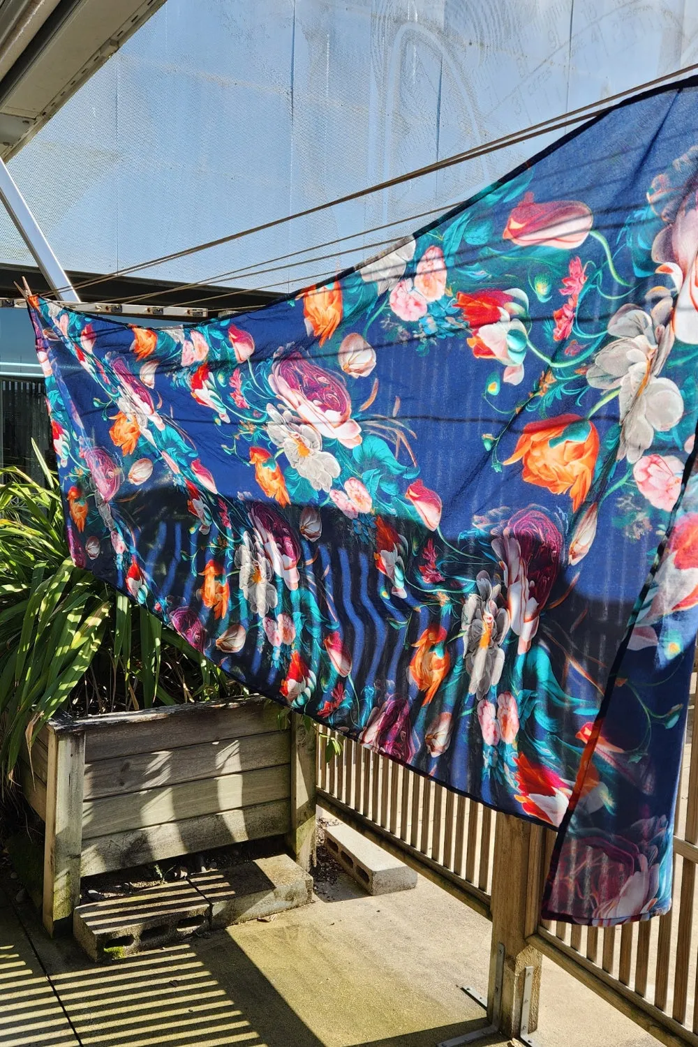 Swim Scarf Wrap - Wild Flowers