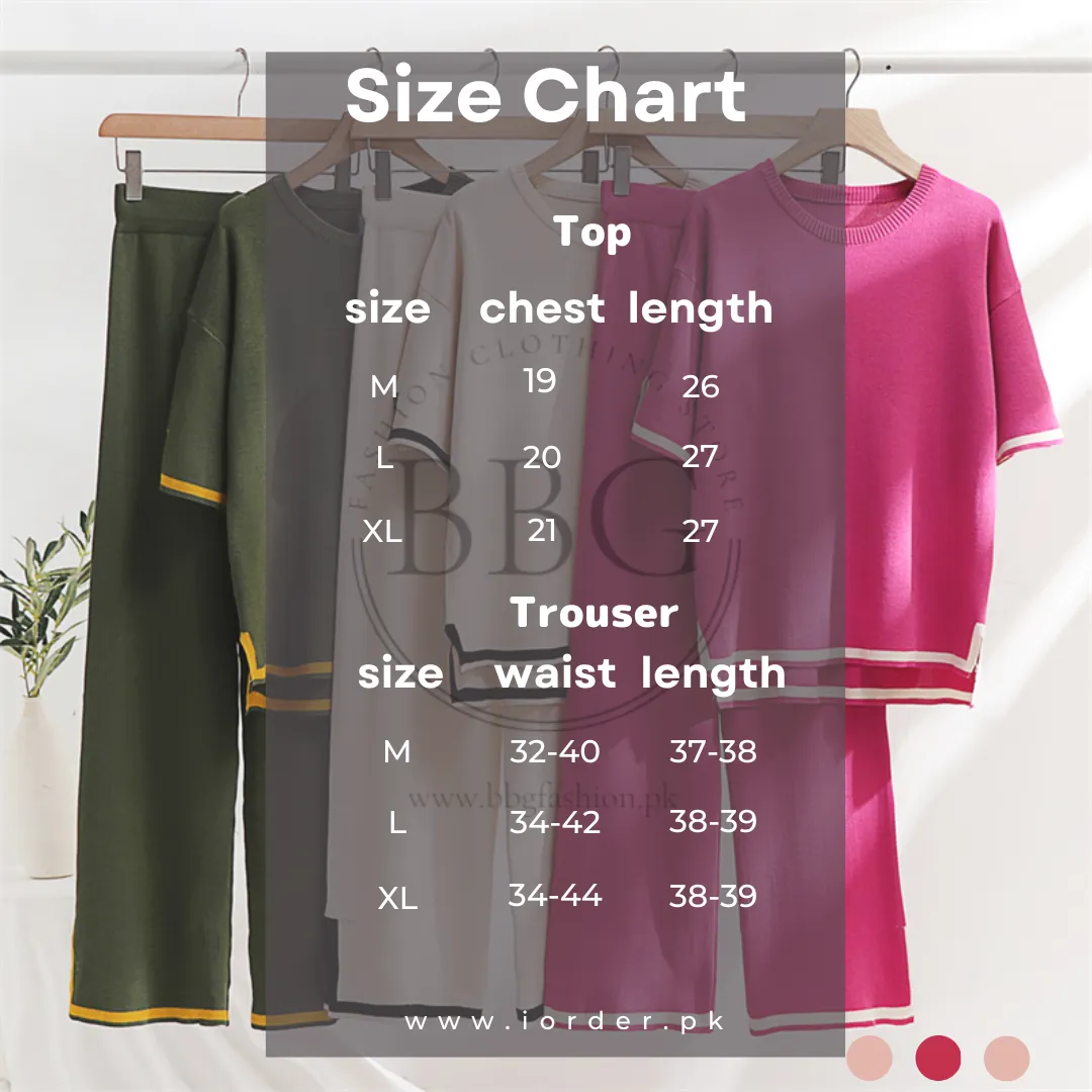 Tarbozi Slit Short Sleeve T-shirts and High Waist Wide Leg Pants