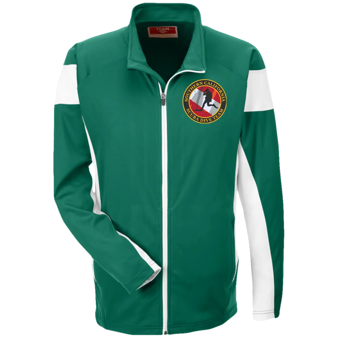 Team 365 Performance Colorblock Full Zip