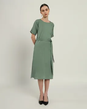 The Tayma Mint Cotton Dress