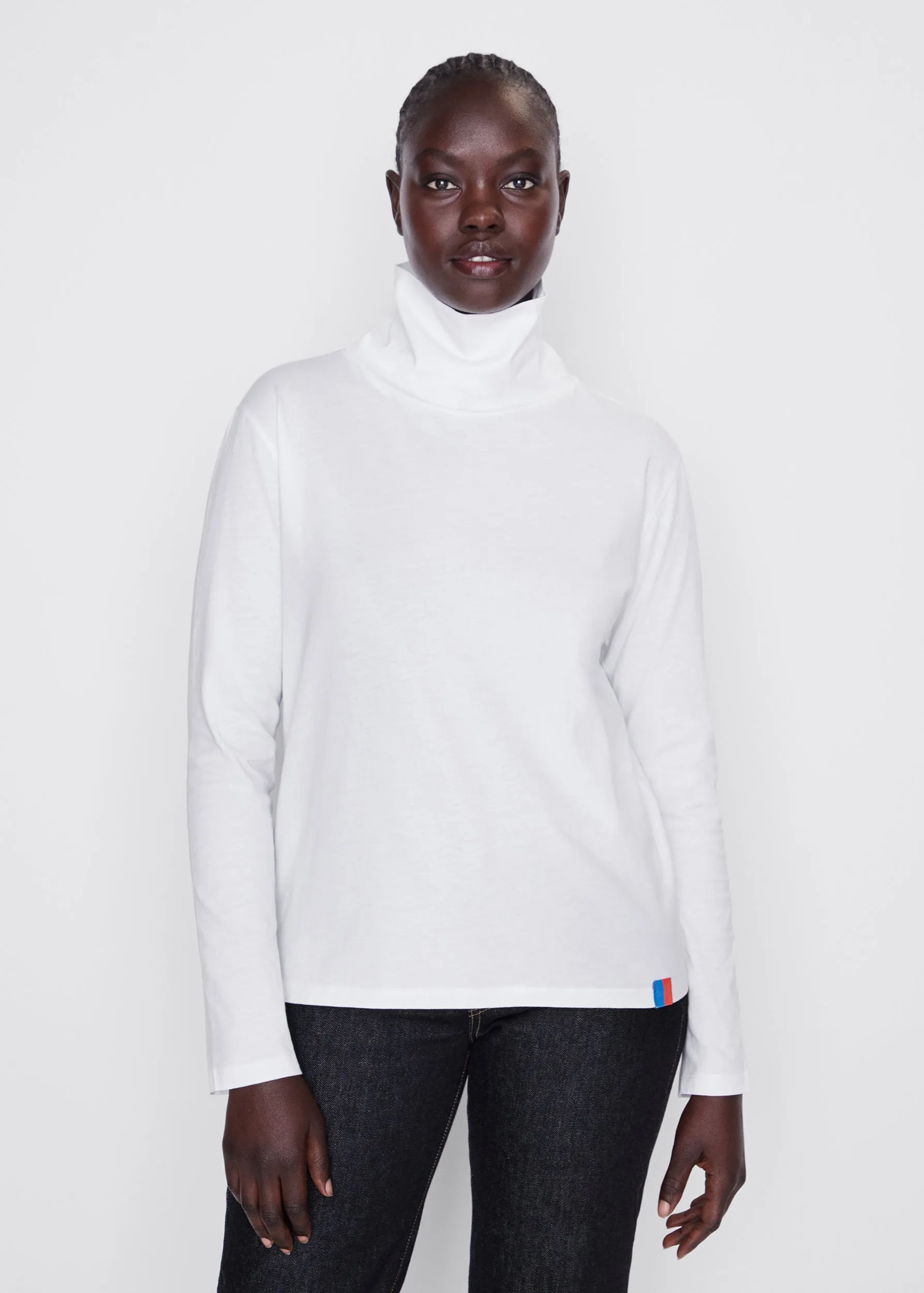 The Turtleneck - White