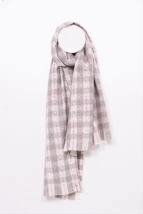 tom & eva Cold Weather Swiss Dot Oblong Scarf