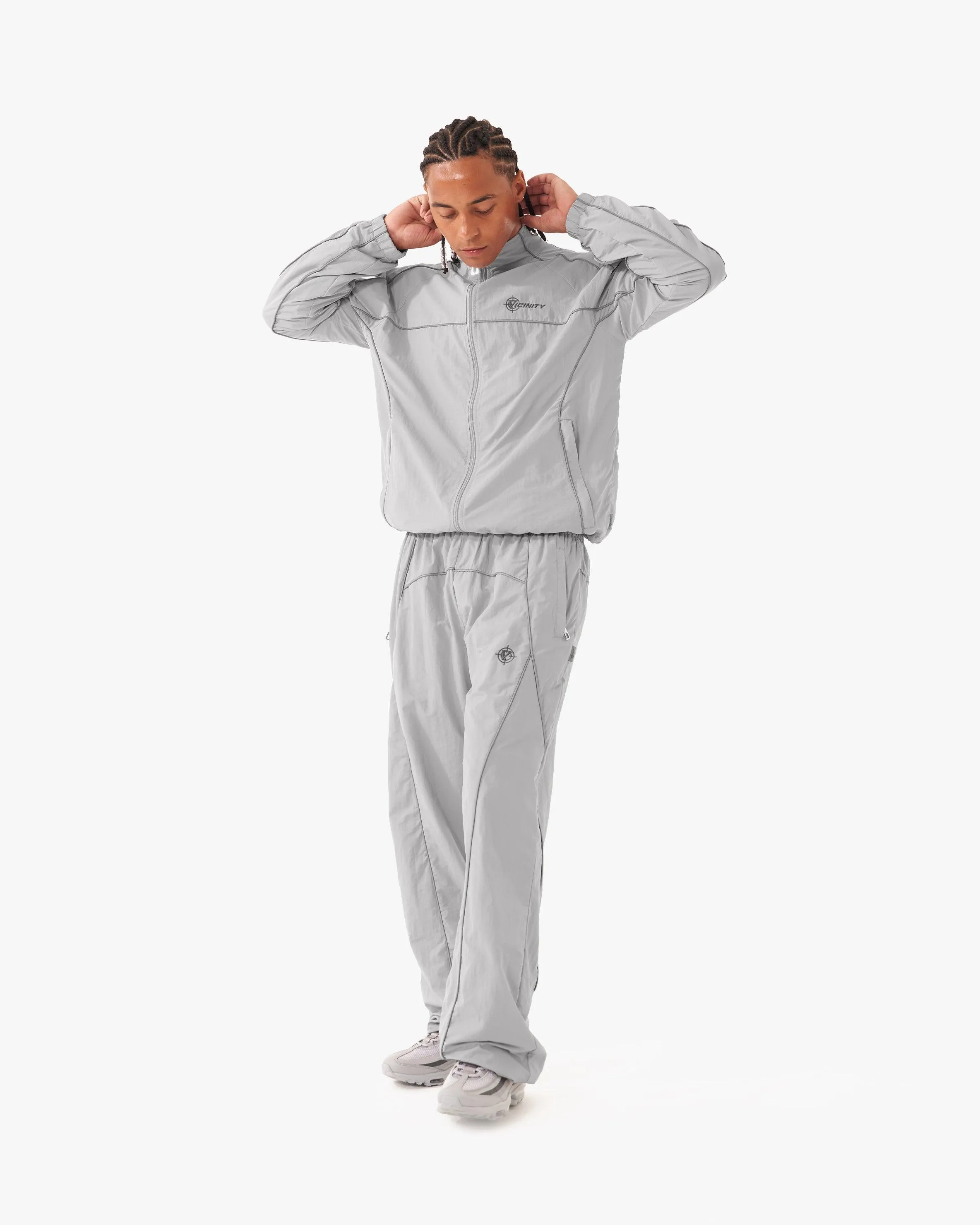 TRACK JACKET GREY