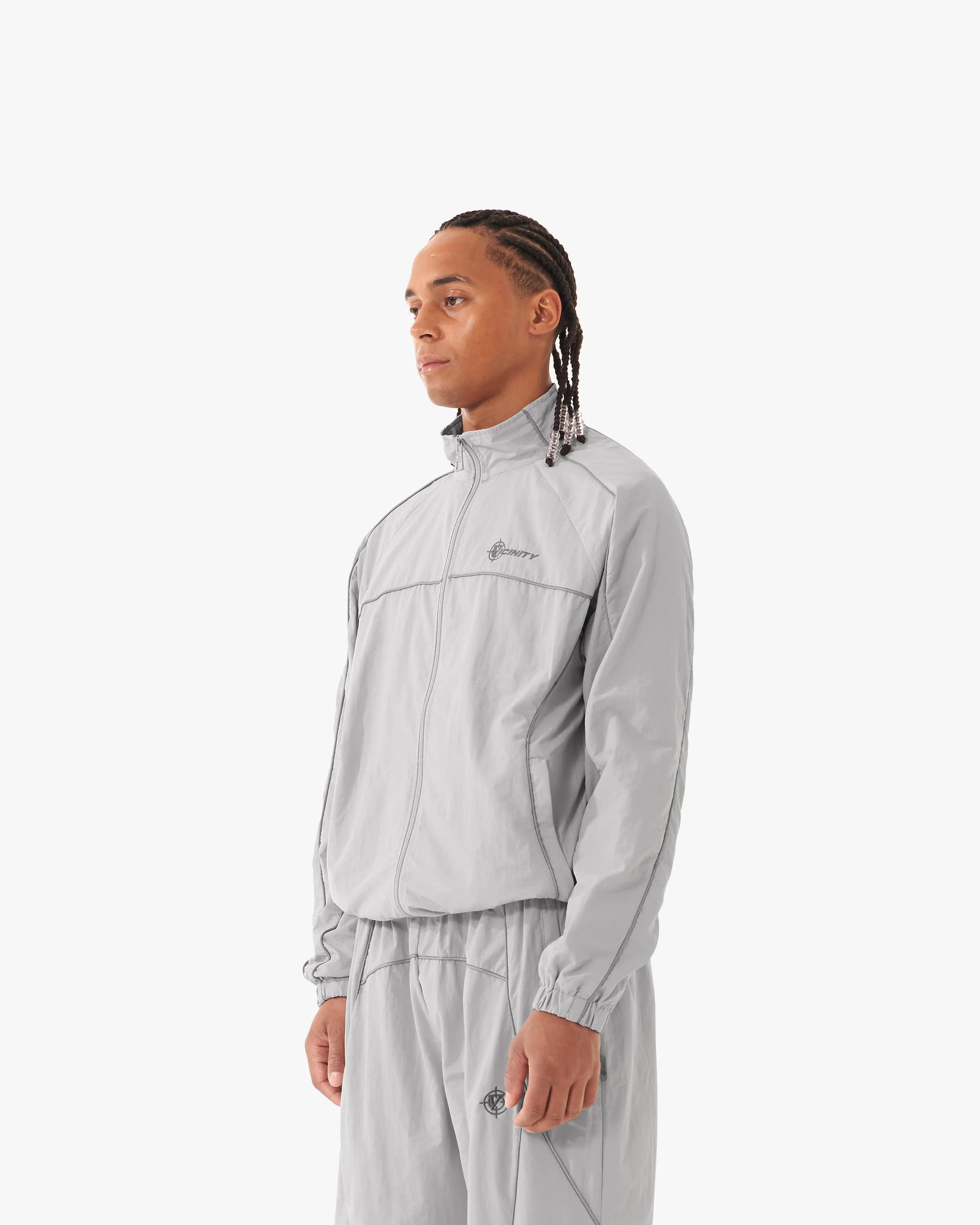 TRACK JACKET GREY