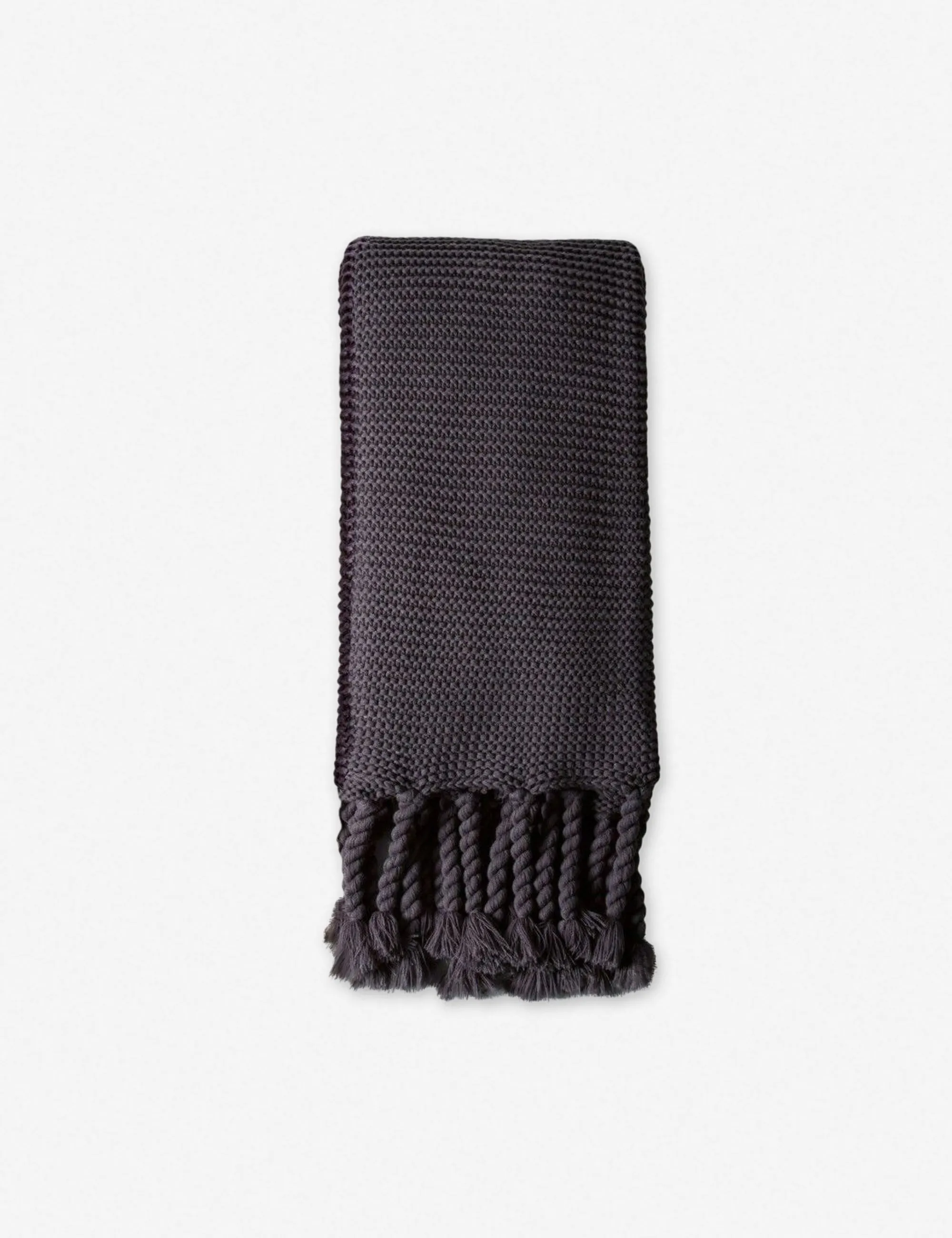 Trestles Chunky Knit Throw by Pom Pom at Home