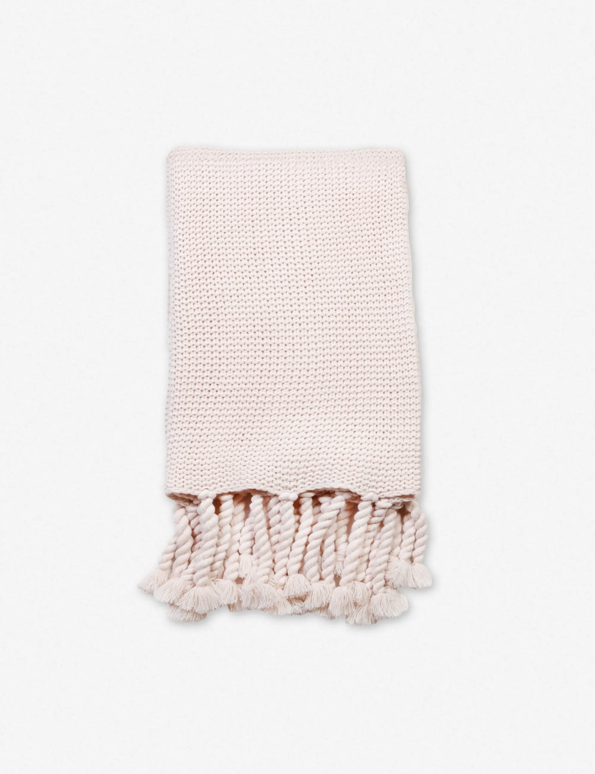 Trestles Chunky Knit Throw by Pom Pom at Home