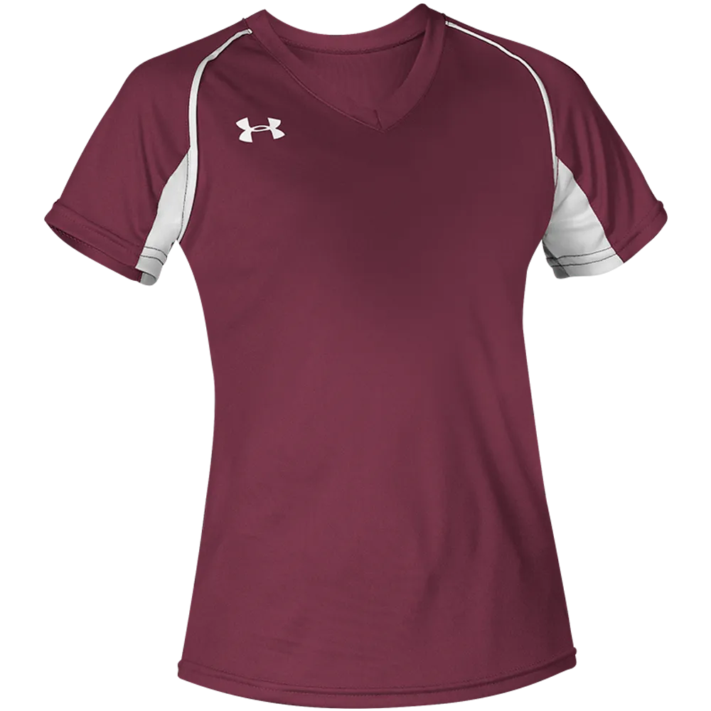 UA Next Girls V-Neck Softball Jersey