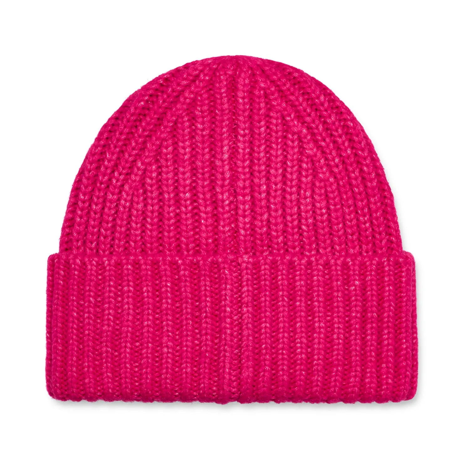 UGG Women's Chunky Rib Beanie in Cerise