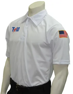 USA430TASO WHT - Smitty "Made in USA" - "TASO" Men's Volleyball Short Sleeve Shirt