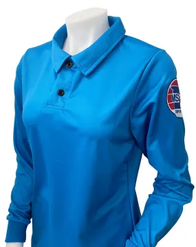 USA440MO BB - Smitty "Made in USA" - Missouri Bright Blue Volleyball Women's Long Sleeve Shirt