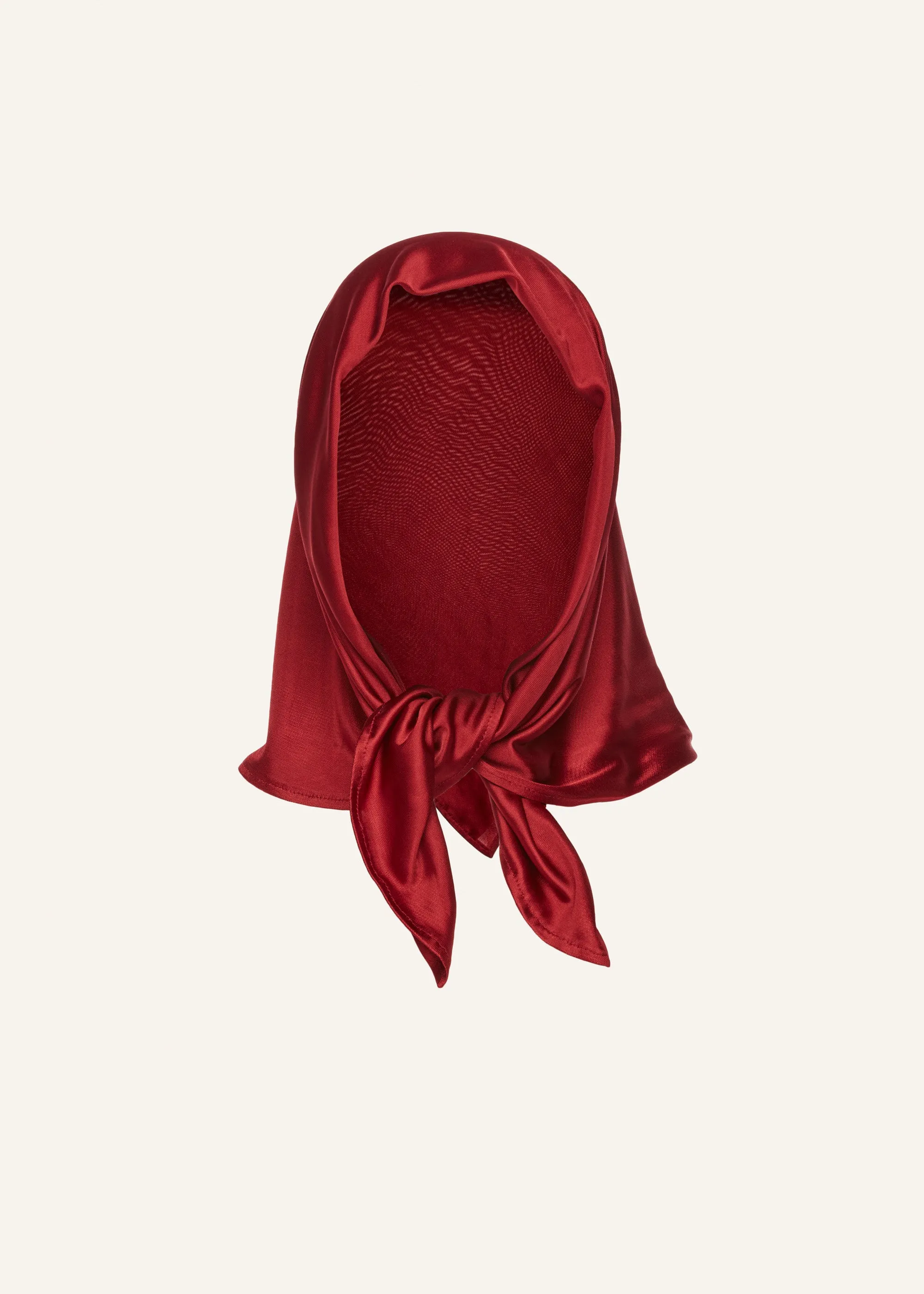 Versatile scarf in red