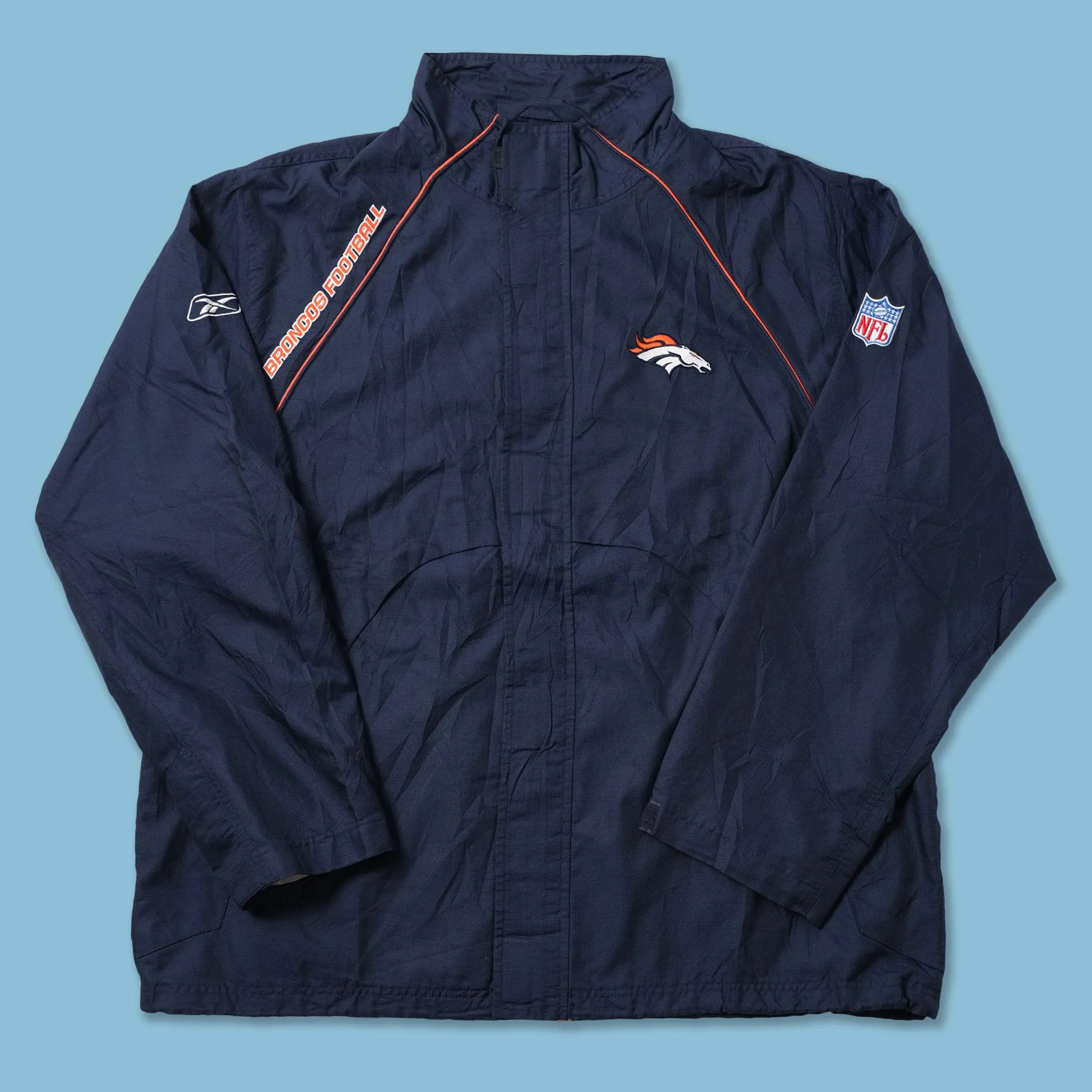 Vintage Reebok Denver Broncos Track Jacket XLarge