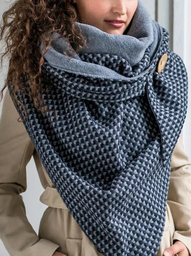 Warm versatile Triangle Womens Trendy Scarf