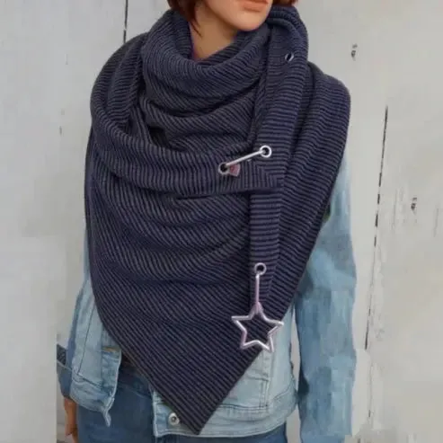 Warm versatile Triangle Womens Trendy Scarf