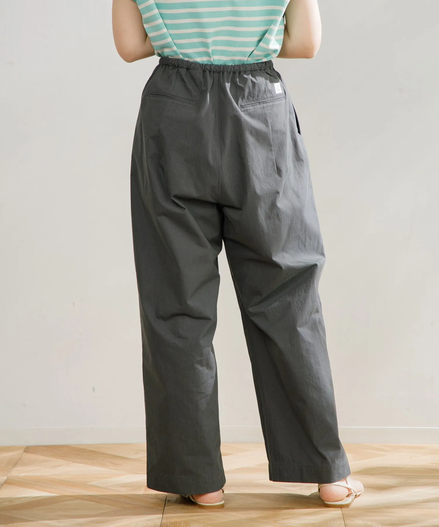 【WOMEN】ORCIVAL WIDE EASY PANTS