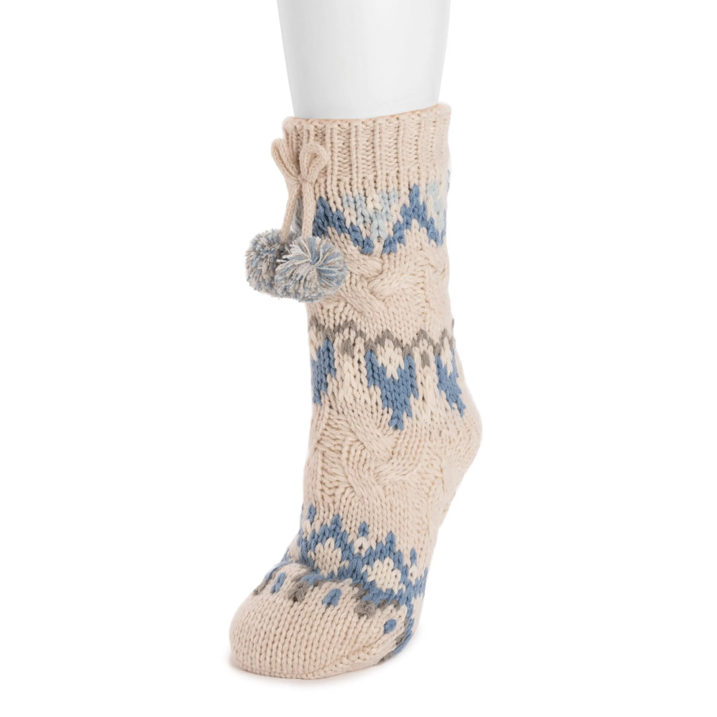 Women's Chunky Cable Knit Cabin Socks