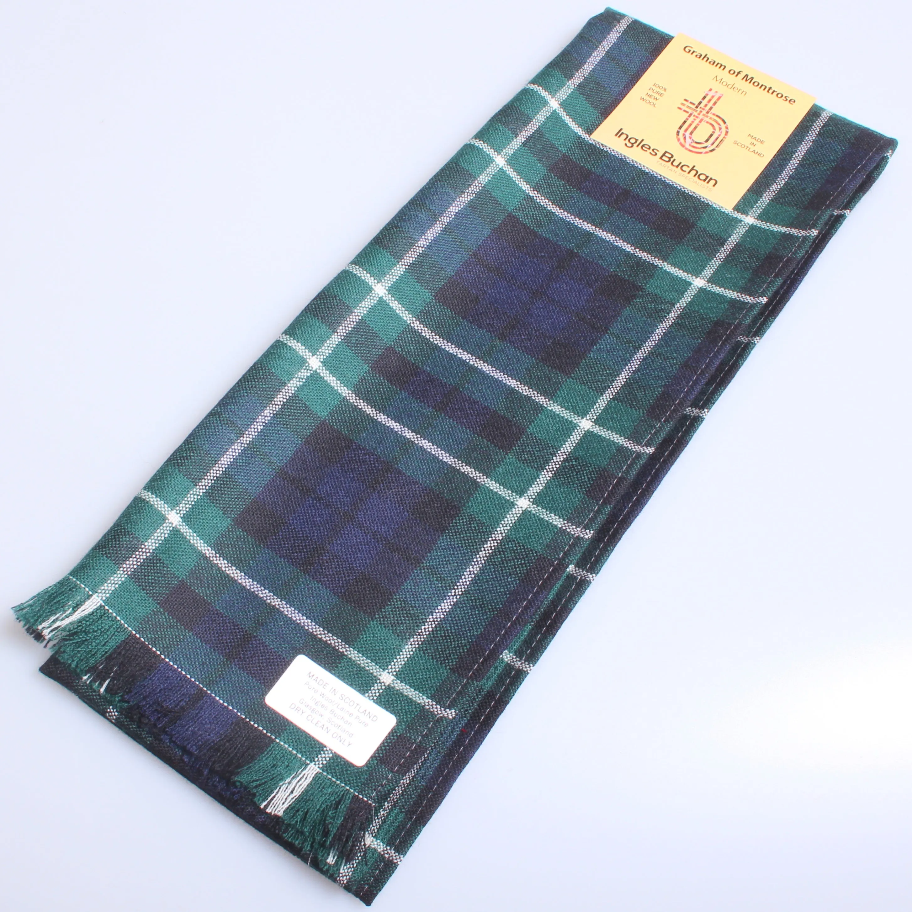 Wool Scarf in Graham of Montrose Modern Tartan