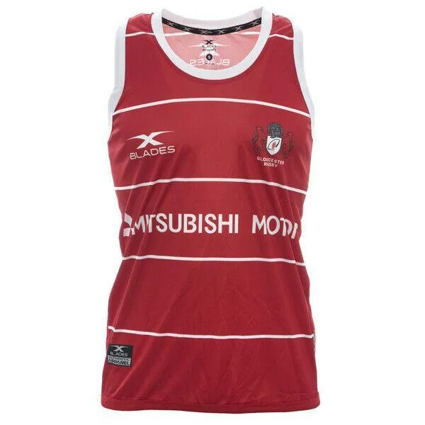 Xblades Gloucester Rugby Adults Hamilton Singlet