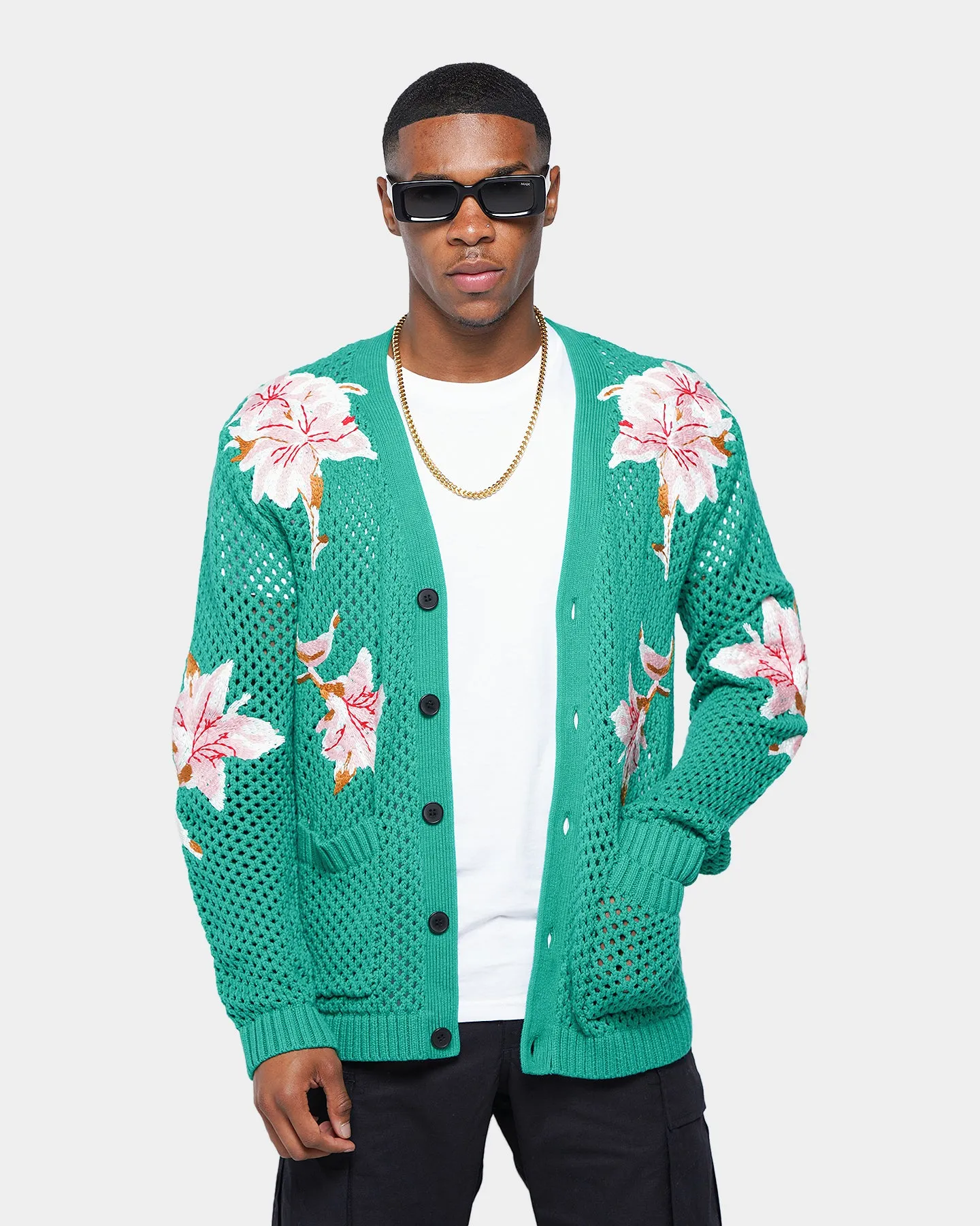 XXIII Anakin Green Cardigan Green